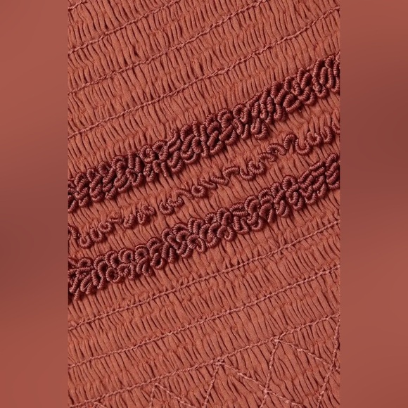 Ulla Johnson Madeline Smocked Midi Dress - Picture 7 of 10